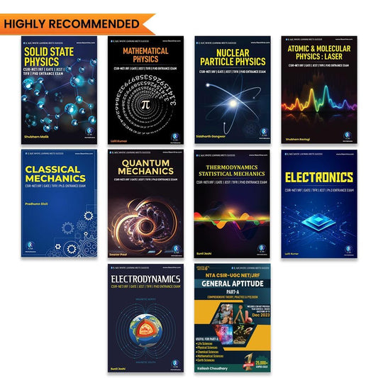 CSIR NET Physical Science Books Complete Study Materials