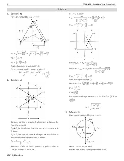 CSIR NET Physical Science Previous Year Questions Papers (PYQ) with Detailed Solutions - (2012 to June 2025) - Book for NTA CSIR NET Physics PYQ, GATE & SET Physics