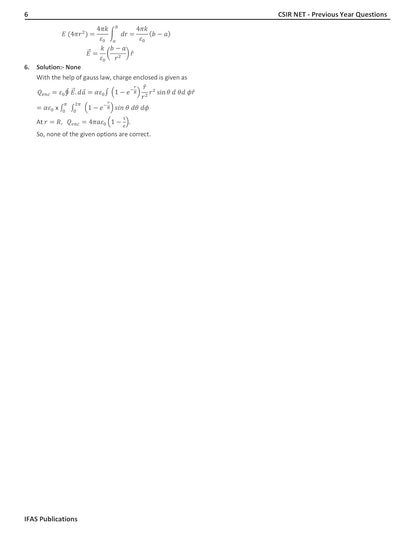 CSIR NET Physical Science Previous Year Questions Papers (PYQ) with Detailed Solutions - (2012 to June 2025) - Book for NTA CSIR NET Physics PYQ, GATE & SET Physics