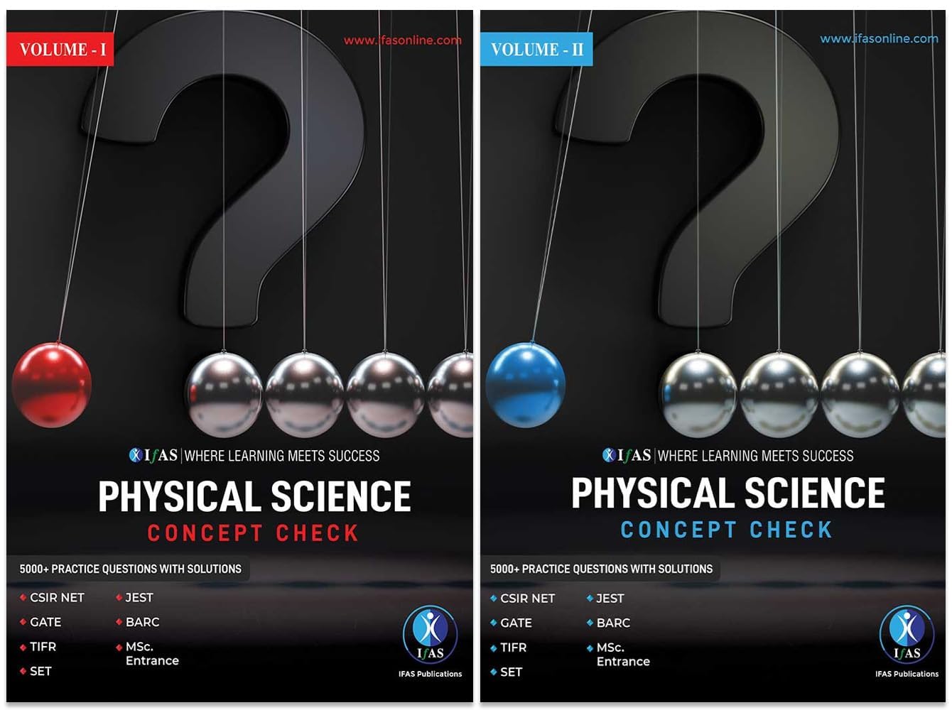 CSIR NET Physical Science Practice Questions & Detailed Concepts (2 books)- Advanced Physical Science Concepts in Detailed & Practice Questions with Solution for CSIR NET, GATE, SET, BARC & TIFR