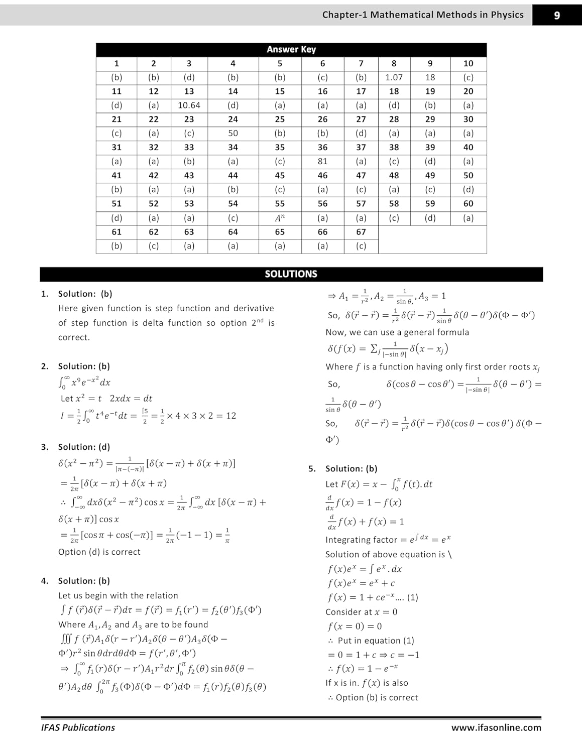 TIFR Physics Book topic wise Sorted Previous Year Questions with Explanations, Also Useful for all M.Sc Entrance Exam