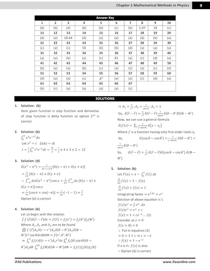 TIFR Physics Book topic wise Sorted Previous Year Questions with Explanations, Also Useful for all M.Sc Entrance Exam