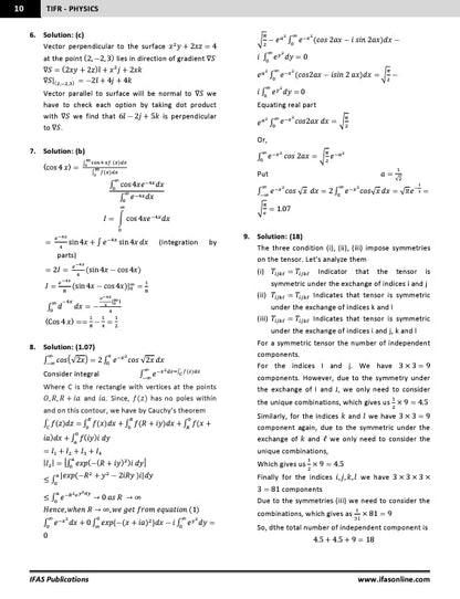TIFR Physics Book topic wise Sorted Previous Year Questions with Explanations, Also Useful for all M.Sc Entrance Exam