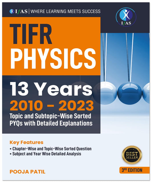 TIFR Physics Book topic wise Sorted Previous Year Questions with Explanations, Also Useful for all M.Sc Entrance Exam