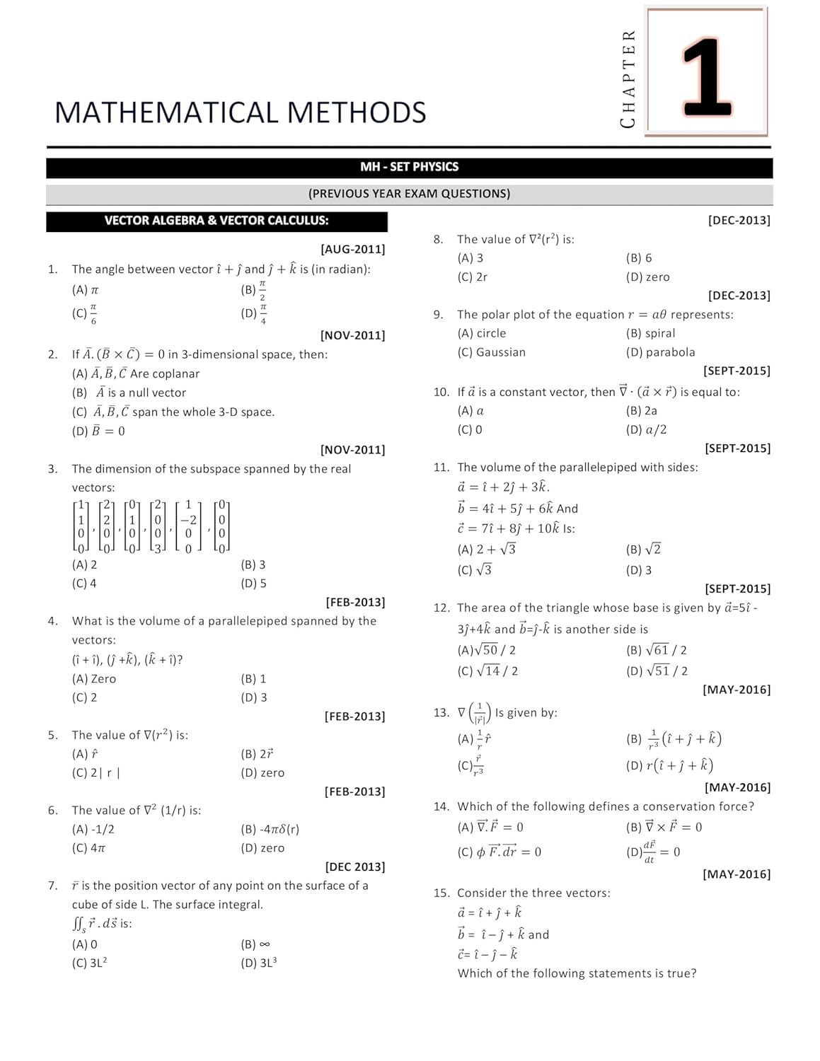 SET Physical Science PYQ Book 2026 Physics Previous Year Solved Papers Topic wise Sorted with Detailed Solutions