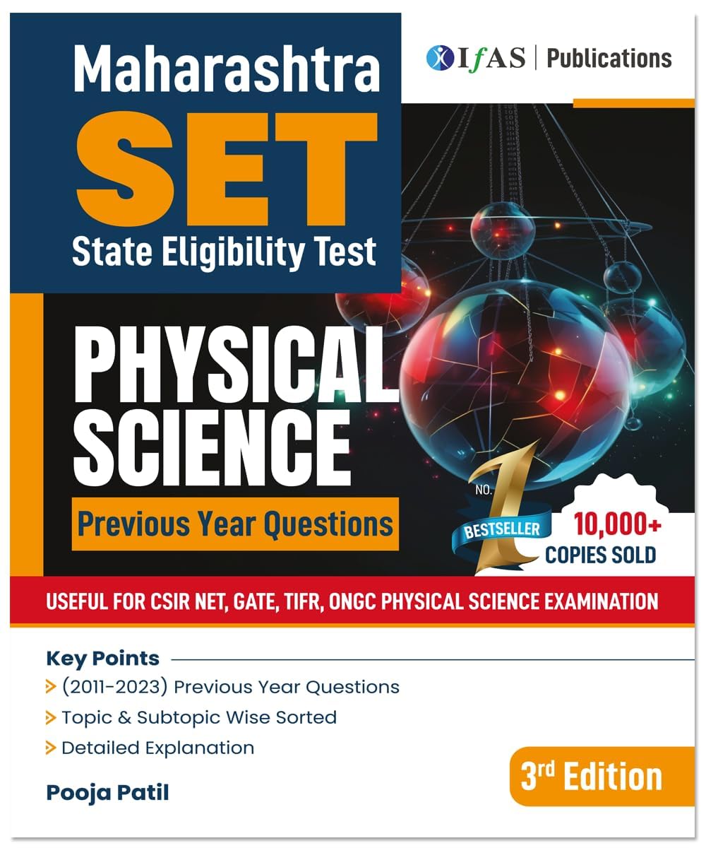 SET Physical Science PYQ Book 2026 Physics Previous Year Solved Papers Topic wise Sorted with Detailed Solutions
