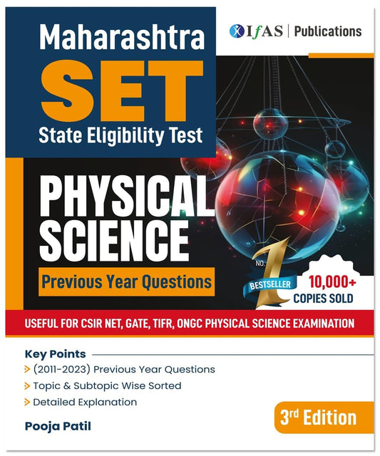 SET Physical Science PYQ Book 2026 Physics Previous Year Solved Papers Topic wise Sorted with Detailed Solutions
